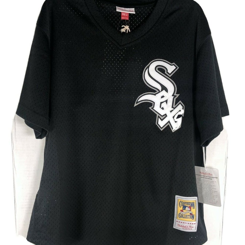 MITCHELL & NESS CHICAGO WHITE SOX #8 BO JACKSON BATTING PRACTICE JERSEY SZ XL